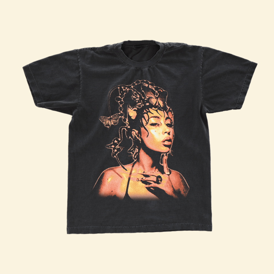 Red Moon in Venus Black Tour T-Shirt Kali Uchis Merch Good Mothers Day Gifts For Music Fans