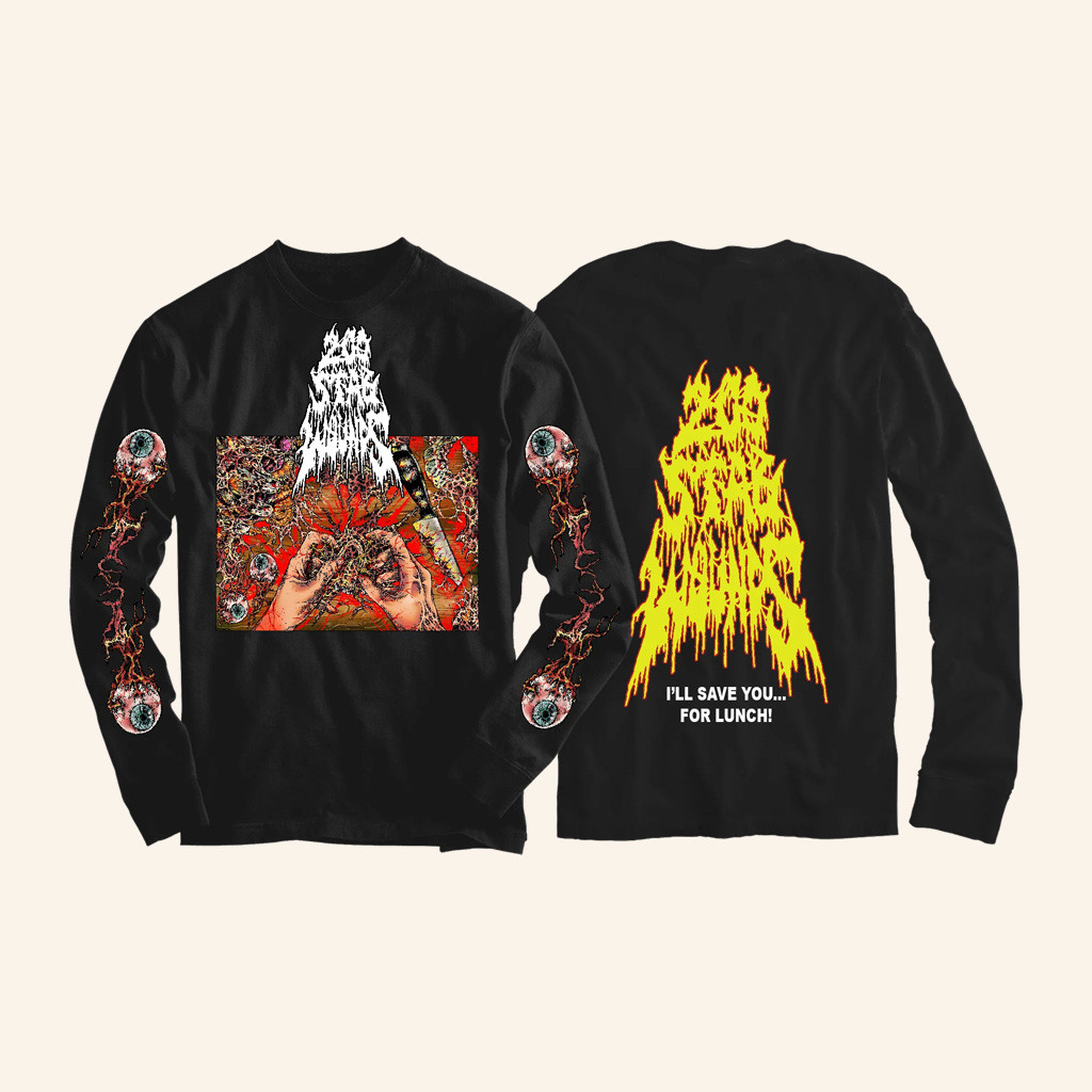 Red One I'll Save You For Lunch Long Sleeve Shirt 200 Stab Wounds Merch Gifts For Him