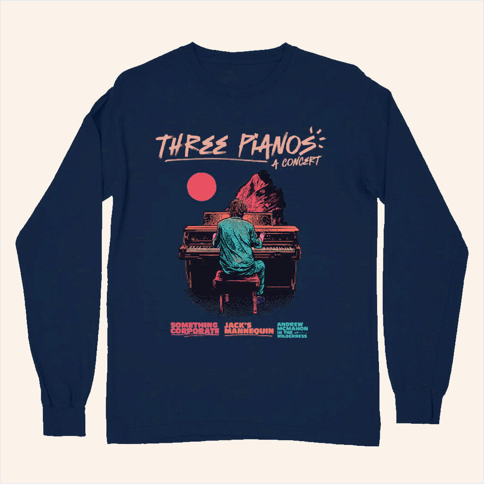 Red Rocks Event Long Sleeve T-Shirt Andrew Mcmahon Merch Best Friend Birthday Gift Ideas