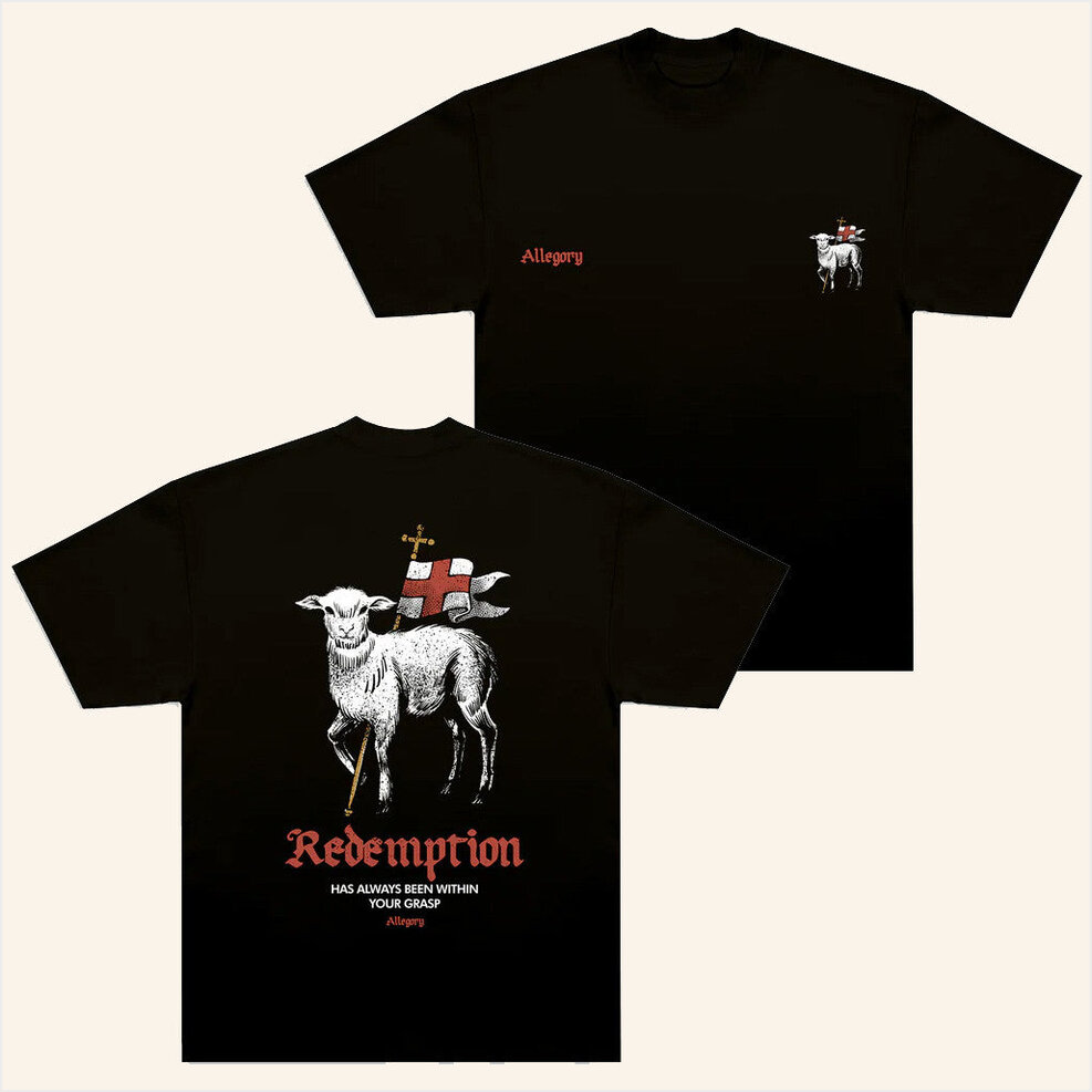 Redemption Black T-Shirt Allegoryclo Merch BFF Birthday Gifts Ideas Christmas Presents
