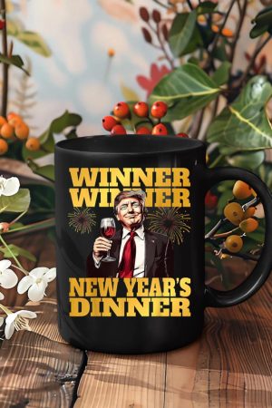 Funny Trump Winner Year's Dinner Trump Drinking Wine Mug