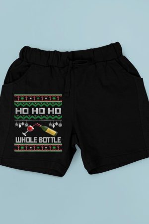 Wine Ugly Christmas Sweater Funny Alcohol Xmas Sweater Gift Short