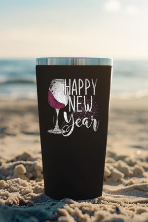New Year Party Wine Glass Happy New Year New Years Eve Tumbler