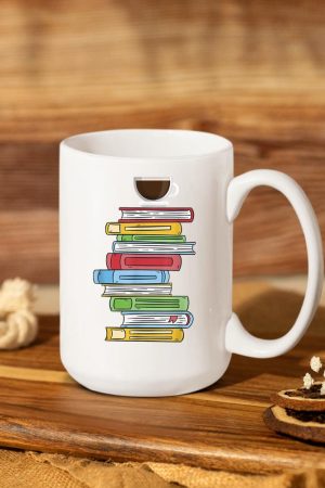 Books & Coffee - Reading Literature Education Mug