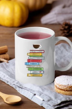 Books & Coffee - Reading Literature Education Mug