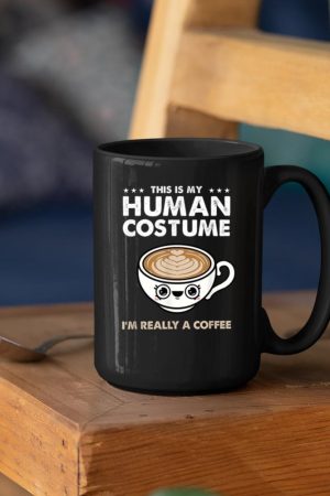 This Is My Human Costume Coffee Halloween Mug