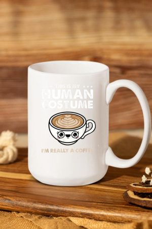 This Is My Human Costume Coffee Halloween Mug
