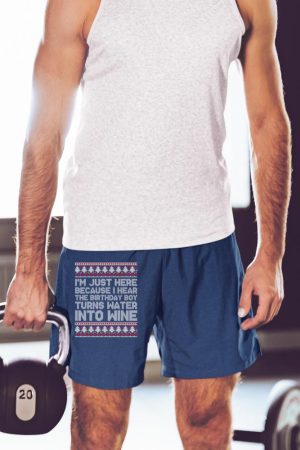 Turns Water Into Wine Jesus Christian Christmas Ugly Sweater Short