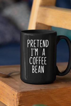 Pretend I'm A Coffee Bean Costume Halloween Lazy Quick Mug