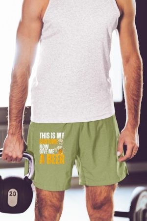 This Is My Costume Now Give Me A Beer - Halloween Design Short