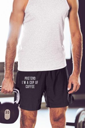 Pretend im a cup of Coffee Shirt Halloween Costume Coffee Short