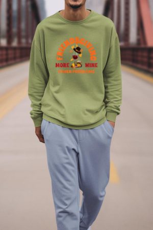 Thanksgiving Wine Lover Friends Funny Friendsgiving Sweatshirt