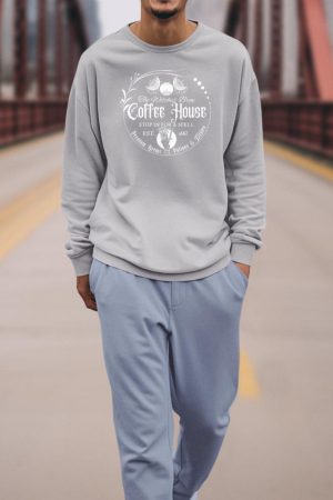 The Witches_ Brew Coffee House Salem Spooky Season Halloween Sweatshirt
