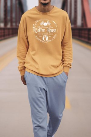 The Witches_ Brew Coffee House Salem Spooky Season Halloween Sweatshirt