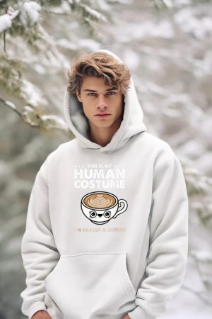 This Is My Human Costume Coffee Halloween Hoodie