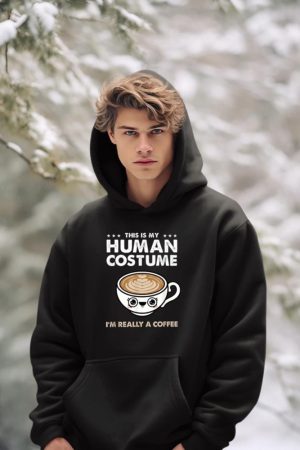 This Is My Human Costume Coffee Halloween Hoodie