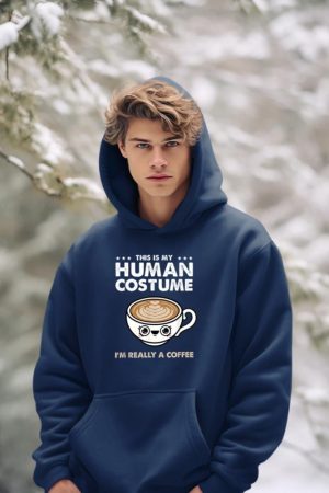 This Is My Human Costume Coffee Halloween Hoodie