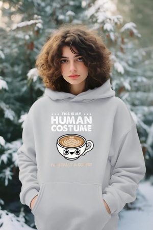 This Is My Human Costume Coffee Halloween Hoodie