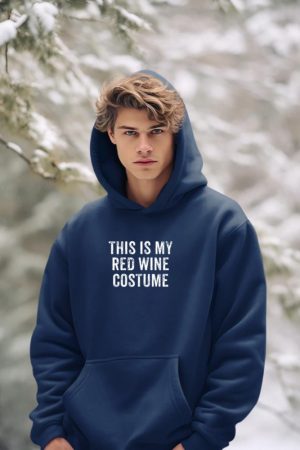 This is My Red Wine Costume Lazy Halloween Costume Hoodie