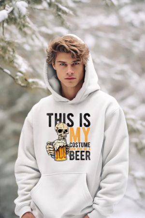 This Is My Costume Now Give Me A Beer Halloween Beer Party Hoodie