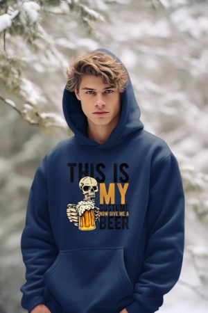 This Is My Costume Now Give Me A Beer Halloween Beer Party Hoodie