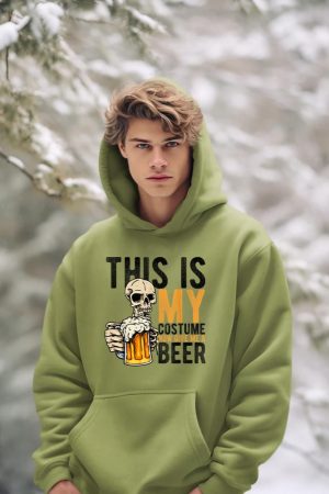 This Is My Costume Now Give Me A Beer Halloween Beer Party Hoodie