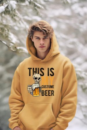 This Is My Costume Now Give Me A Beer Halloween Beer Party Hoodie
