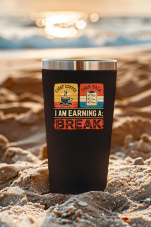 First Coffee Then Data I Am Earning A Break Iep Teacher Sped Tumbler