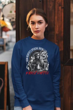 Grim Reaper's Special Brew Killer Coffee Funny Barista Tee Sweatshirt