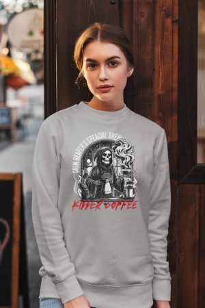 Grim Reaper's Special Brew Killer Coffee Funny Barista Tee Sweatshirt