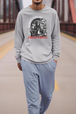 Grim Reaper's Special Brew Killer Coffee Funny Barista Tee Sweatshirt