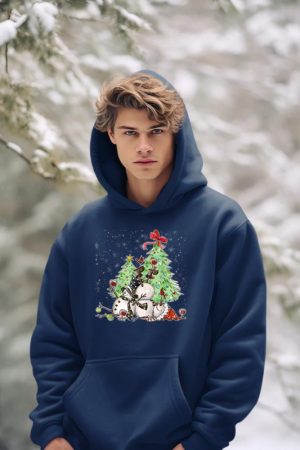 Tipsy Snowman Holiday Season Drinking Wine Snowmen Xmas Men Hoodie