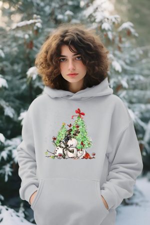 Tipsy Snowman Holiday Season Drinking Wine Snowmen Xmas Men Hoodie