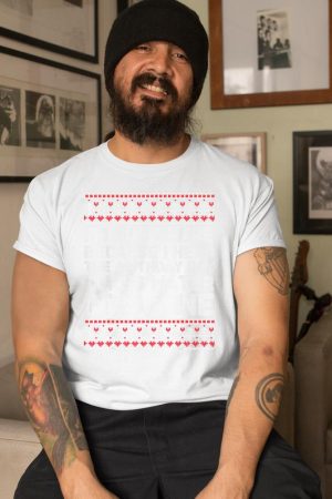 Turns Water Into Wine Jesus Christian Christmas Ugly Sweater T-Shirt