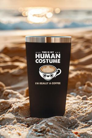 This Is My Human Costume Coffee Halloween Tumbler