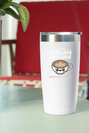 This Is My Human Costume Coffee Halloween Tumbler