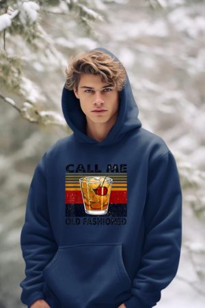 Funny Wine Call Me Old Fashioned Vintage Gift Hoodie