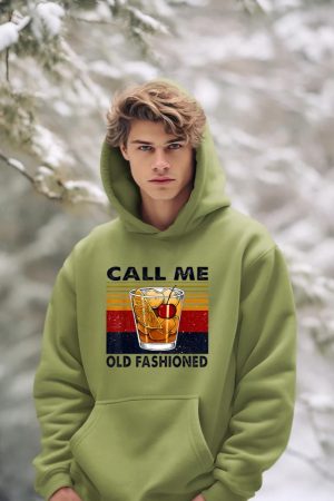 Funny Wine Call Me Old Fashioned Vintage Gift Hoodie