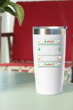 IPA Lot When I Drink Beer Ugly Christmas Sweater Beer Lover Tumbler