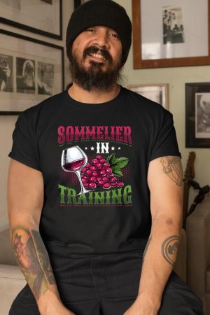 Sommelier In Training Wine Tasting T-Shirt
