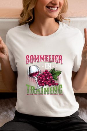 Sommelier In Training Wine Tasting T-Shirt
