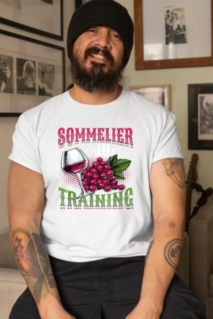 Sommelier In Training Wine Tasting T-Shirt