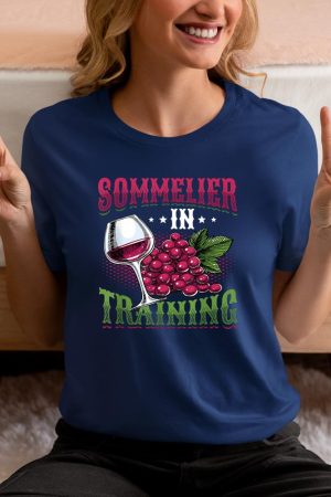 Sommelier In Training Wine Tasting T-Shirt