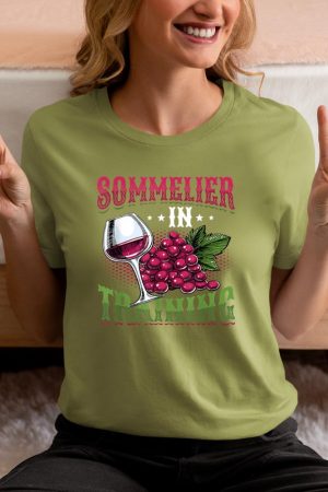 Sommelier In Training Wine Tasting T-Shirt