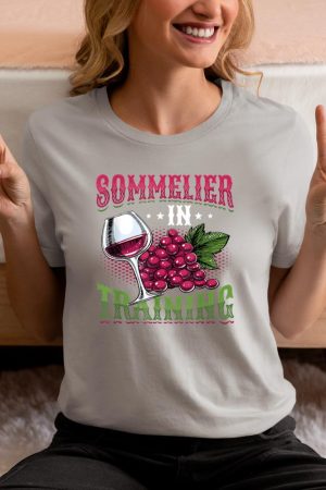 Sommelier In Training Wine Tasting T-Shirt