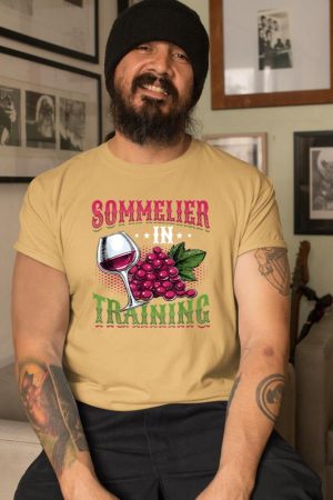 Sommelier In Training Wine Tasting T-Shirt