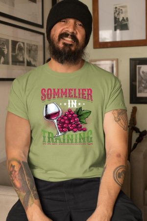 Sommelier In Training Wine Tasting T-Shirt