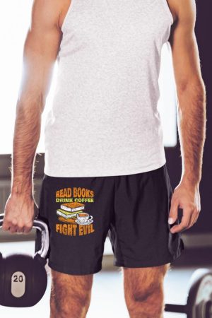 Read Books Drink Coffee Fight Evil Book Reader Reading Short