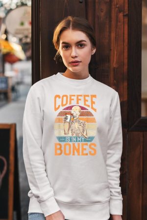 Retro Coffee Brewer Skeleton Sweatshirt