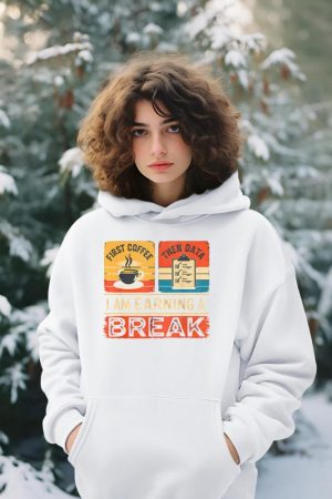 First Coffee Then Data I Am Earning A Break Iep Teacher Sped Hoodie
